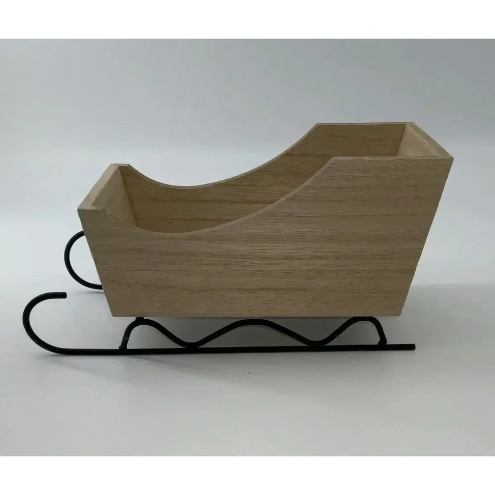 Target Wood Holiday Decorative Sleigh